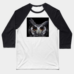 White-faced owl Baseball T-Shirt